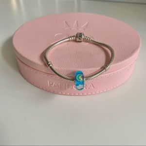 Pandora Iridescent Rainbow Murano Charm